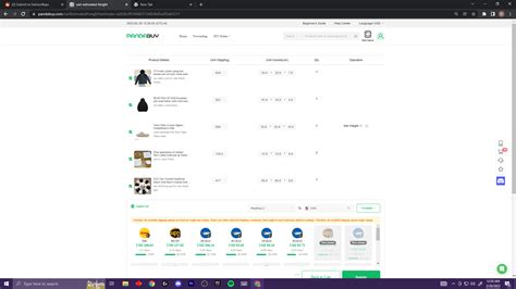 best shipping to use for buying reps